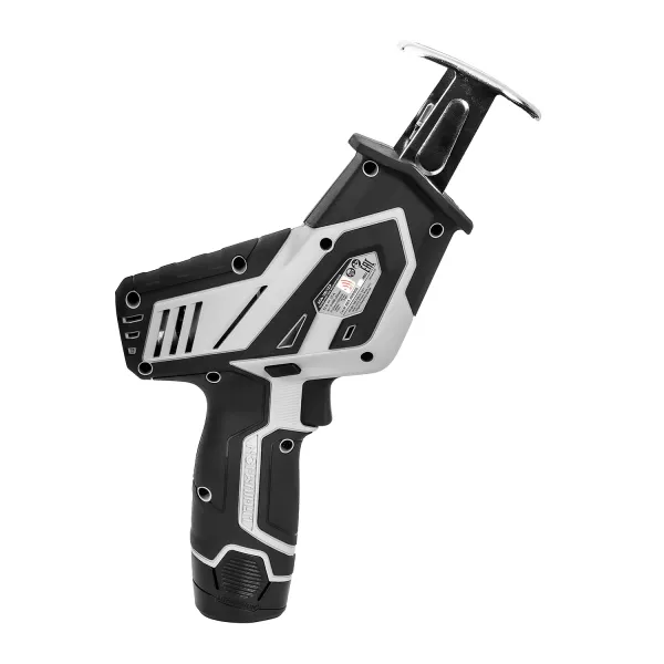 Аккумуляторная ножовочная пила ИНТЕРСКОЛ НПА-100/12Э,, 12 В, 3000 ход/мин, 15 мм, с АКБ 2 Ач и ЗУ (805.0.0.70-B2C)