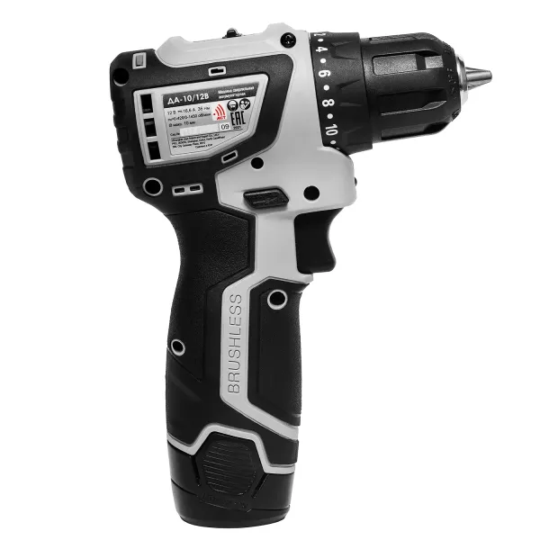 Набор электроинструмента ИНТЕРСКОЛ "Мастер-3": ДА-10/12В 36 МиниМАКС + АПМ-76/12Э (687.7.2.70)