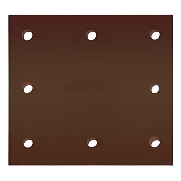 Шлифовальный лист ИНТЕРСКОЛ, для ПШМ, 105x114 мм, зернистость 120 мкм, 5 шт.