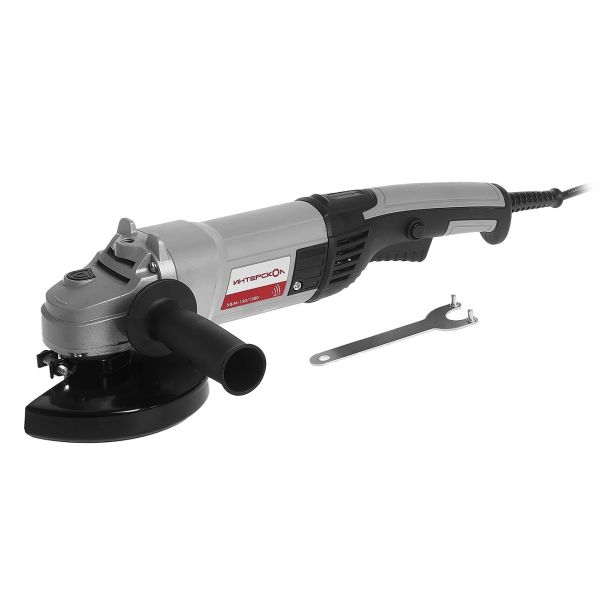 Угловая шлифмашина ИНТЕРСКОЛ УШМ-150/1300, 1300 Вт, 150 мм, 8500 об/мин (664.1.0.00)