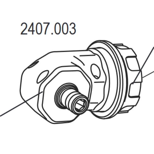 Угловая насадка ИНТЕРСКОЛ для КомбиМАКС (блистер), 2407.003