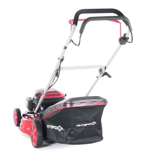 Бензиновая газонокосилка ИНТЕРСКОЛ ГБ-51/170СБ, 3.94 л.с., 170 см³, 3000 об/мин, 60 л (929.0.0.70)