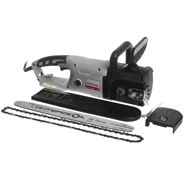 Цепная пила ИНТЕРСКОЛ ПЦ-16/2000Т, 2000 Вт, 40 см, 14 м/с (500.1.0.00)