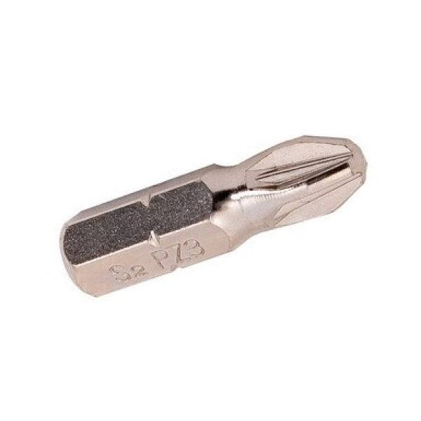 Бита ИНТЕРСКОЛ PZ3, 25 мм хвостовик 1/4", 6 шт. (25303.025)
