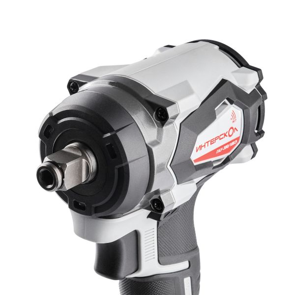 Аккумуляторный ударный гайковерт ИНТЕРСКОЛ ГАУ-380/18ВЭ, 18 В, 380 Нм, 3200 уд/мин, без АКБ и ЗУ (937.0.0.70)