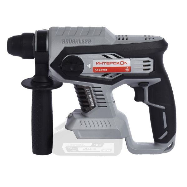 Аккумуляторный перфоратор ИНТЕРСКОЛ ПА-24/18В, 18 В, 2.2 Дж, 5300 уд/мин, без АКБ и ЗУ (579.0.0.70)