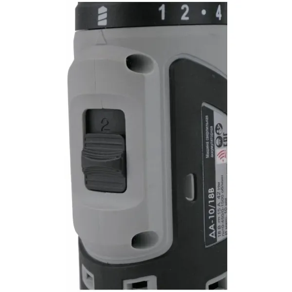 Аккумуляторная дрель-шуруповерт ИНТЕРСКОЛ МиниМАКС ДА-10/18В 42, 18 В, 1500 об/мин, с 2 АКБ 2 Ач и ЗУ, в кейсе (709.2.2.70)