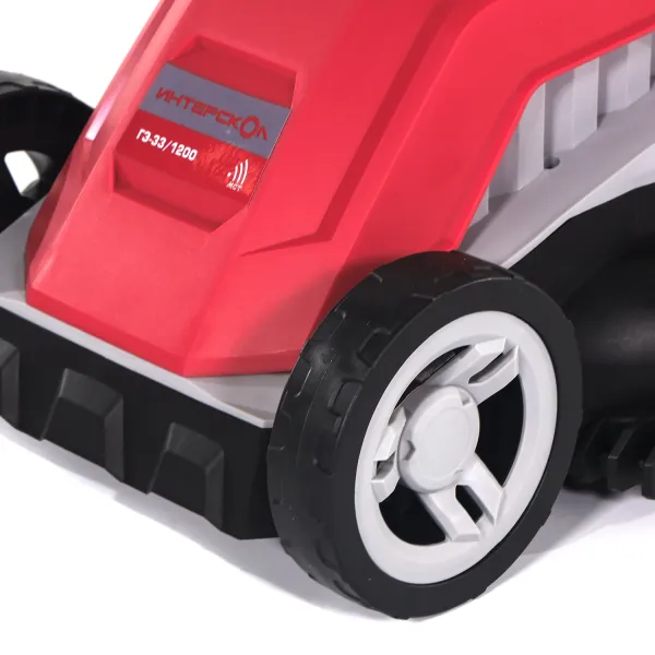 Газонокосилка электрическая ИНТЕРСКОЛ ГЭ-33/1200, 1200 Вт, 22000 об/мин, 30 л (921.0.0.70)