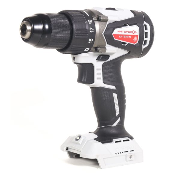 Аккумуляторная дрель-шуруповерт ИНТЕРСКОЛ ДА-13/36В 90, 36 В, 2000 об/мин, с АКБ 2.5 Ач и ЗУ (861.0.0.70-B25C)