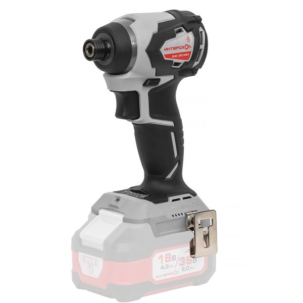 Ударный шуруповерт ИНТЕРСКОЛ ШАУ-250/36ВЭ 250, 36 В, 250 Нм, 4500 уд/мин, с АКБ 2.5 Ач и ЗУ (862.0.0.70-B25C)