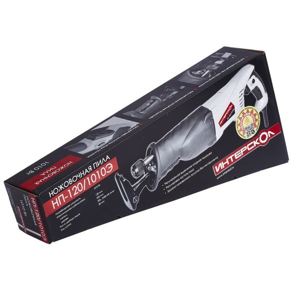 Сабельная пила ИНТЕРСКОЛ НП-120/1010Э, 1010 Вт, 2400 об/мин, 28 мм (137.1.0.00)