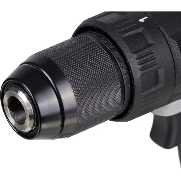 Дрель-шуруповерт ИНТЕРСКОЛ ДАУ-13/18В 60, 18 В, 2000 об/мин, 30000 уд/мин, с 2 АКБ 2 Ач и ЗУ, в кейсе (574.2.2.70)