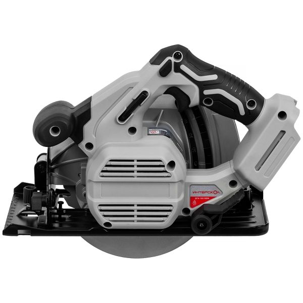 Аккумуляторная дисковая пила ИНТЕРСКОЛ ДПА-165/18ВМ, 18 В, 165 мм, 5000 об/мин, с АКБ 4 Ач и ЗУ (762.0.0.70-B4C)