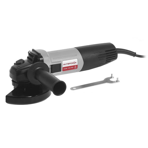 Угловая шлифмашина ИНТЕРСКОЛ УШМ-125/900, 900 Вт, 125 мм, 11000 об/мин (671.1.0.00)