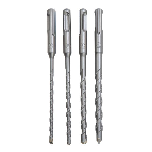 Набор буров ИНТЕРСКОЛ по бетону, SDS-Plus, 5,6,8,10x160 мм (11200.160)