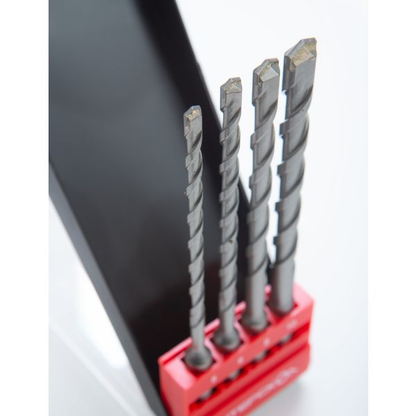 Набор буров ИНТЕРСКОЛ по бетону, SDS-Plus, 5,6,8,10x160 мм (11200.160)