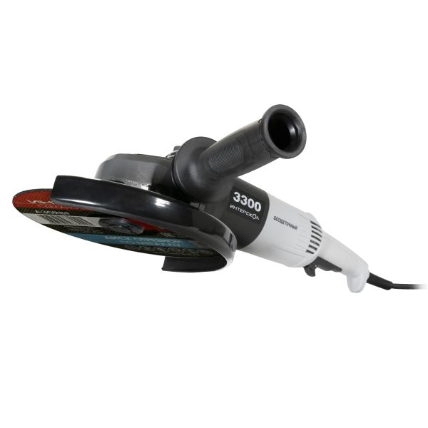 Угловая шлифмашина ИНТЕРСКОЛ УШМВ-230/3300, 3300 Вт, 230 мм, 6300 об/мин (913.0.0.40)