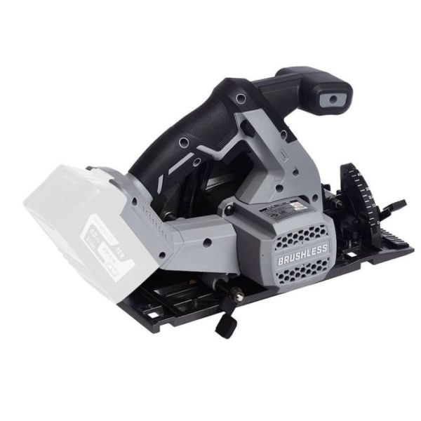 Аккумуляторная дисковая пила ИНТЕРСКОЛ ДПА-165/18В, 18 В, 165 мм, 5000 об/мин, с АКБ 4 Ач и ЗУ (577.0.0.70-B4C)