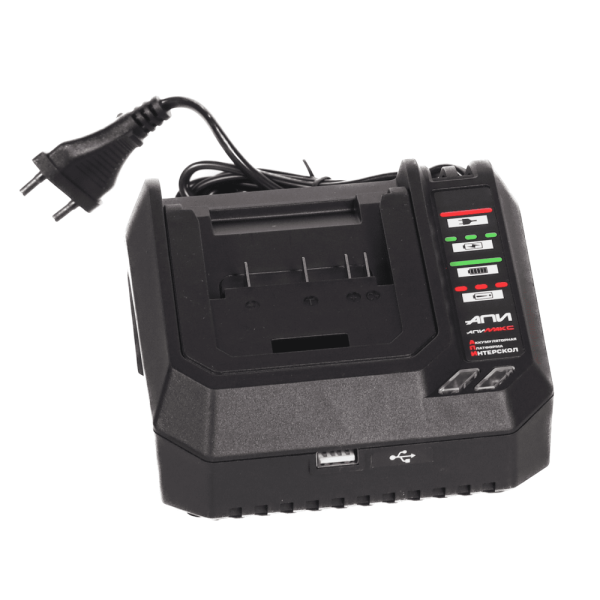 Ударный шуруповерт ИНТЕРСКОЛ ШАУ-250/36ВЭ 250, 36 В, 250 Нм, 4500 уд/мин, с АКБ 2.5 Ач и ЗУ (862.0.0.70-B25C)