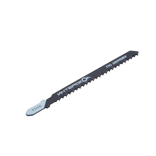 Пилка для лобзика ИНТЕРСКОЛ T-111C, по дереву, 5 шт. (33175.103)