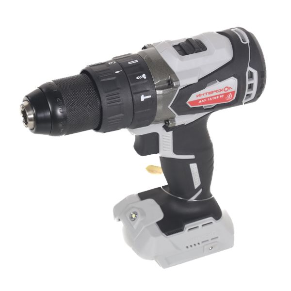 Аккумуляторная ударная дрель-шуруповерт ИНТЕРСКОЛ ДАУ-13/36В 90, 36 В, 2000 об/мин, 30000 уд/мин, с АКБ 2.5 Ач и ЗУ (860.0.0.70-B25C)