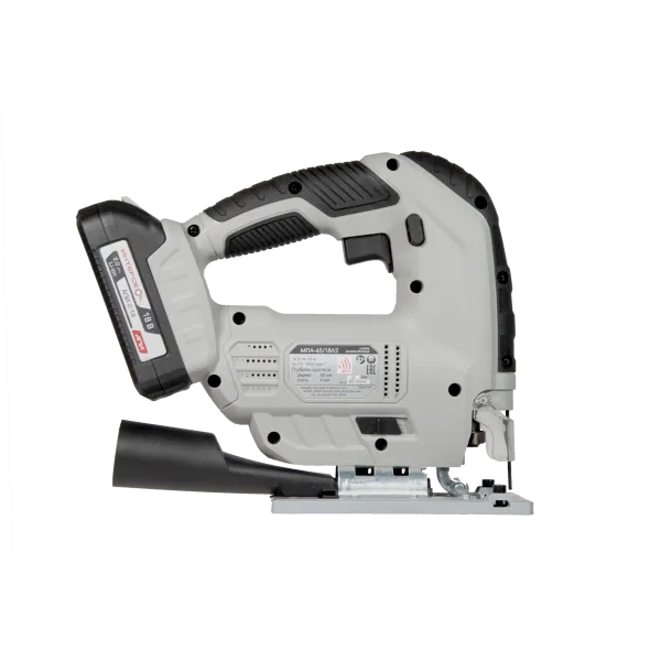 Аккумуляторный лобзик ИНТЕРСКОЛ МПА-65/18Л2, 18 В, 3000 ход/мин, 20 мм, с АКБ 2 Ач и ЗУ (630.0.0.70-B2C)