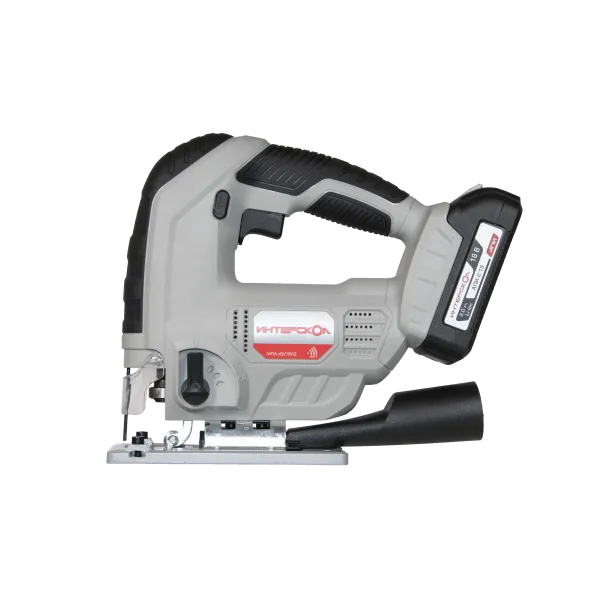 Аккумуляторный лобзик ИНТЕРСКОЛ МПА-65/18Л2, 18 В, 3000 ход/мин, 20 мм, с АКБ 2 Ач и ЗУ (630.0.0.70-B2C)