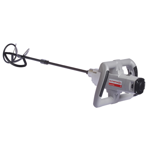 Миксер строительный ИНТЕРСКОЛ КМ-60/1000Э, 1050 Вт, 850 об/мин, 2 скорости (52.1.2.00)