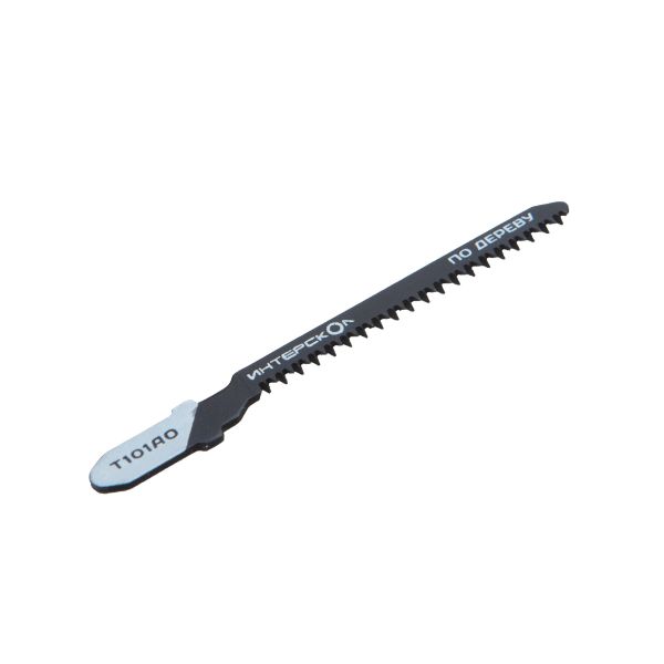 Пилка для лобзика ИНТЕРСКОЛ T-101АО, по дереву, 5 шт. (35150.076)