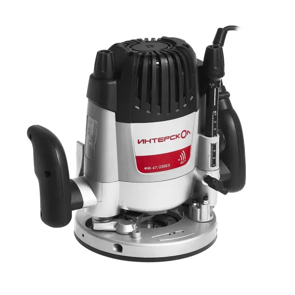 Фрезер универсальный ИНТЕРСКОЛ ФМ-67/2200Э, 2200 Вт, 21000 об/мин, 67 мм (121.1.0.00)