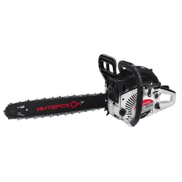 Бензопила цепная ИНТЕРСКОЛ ПЦБ-16/45Л, 400 мм (16"), 2.4 л.с., 1.8 кВт, 443.1.0.40