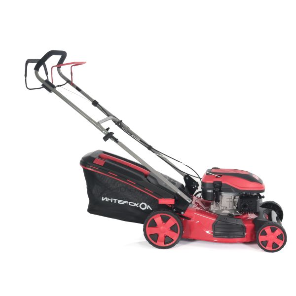 Бензиновая газонокосилка ИНТЕРСКОЛ ГБ-46/145СБ, 3.5 л.с., 145 см³, 3000 об/мин, 60 л (928.0.0.70)