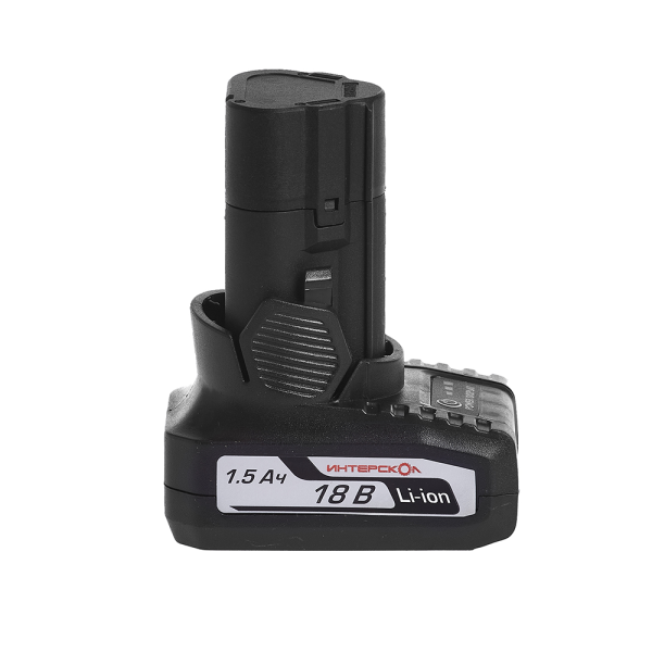 Аккумуляторный туннельный блок ИНТЕРСКОЛ БА-1,5/18, Li-Ion, 18 В, 1.5 Ач, 1 шт. (2400.016)