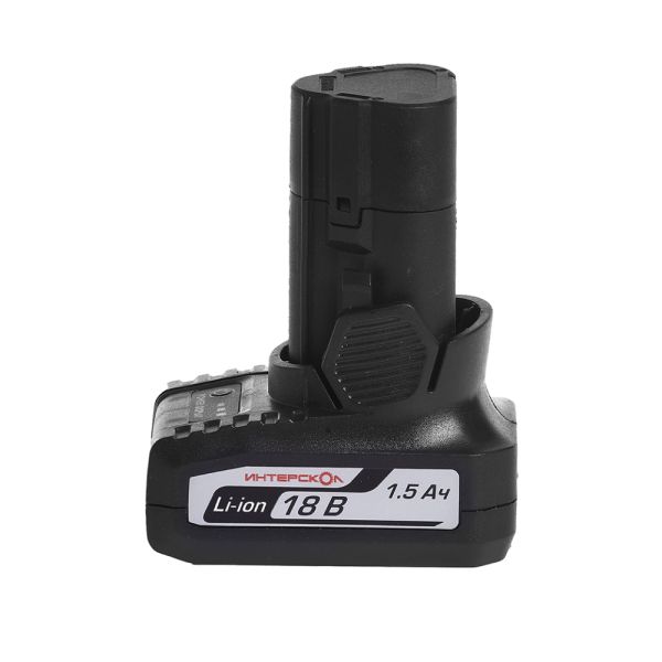 Аккумуляторный туннельный блок ИНТЕРСКОЛ БА-1,5/18, Li-Ion, 18 В, 1.5 Ач, 1 шт. (2400.016)