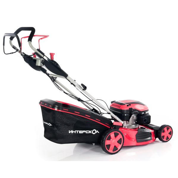 Бензиновая газонокосилка ИНТЕРСКОЛ ГБ-51/170ВБ, 3.94 л.с., 170 см³, 3000 об/мин, 60 л (930.0.0.70)