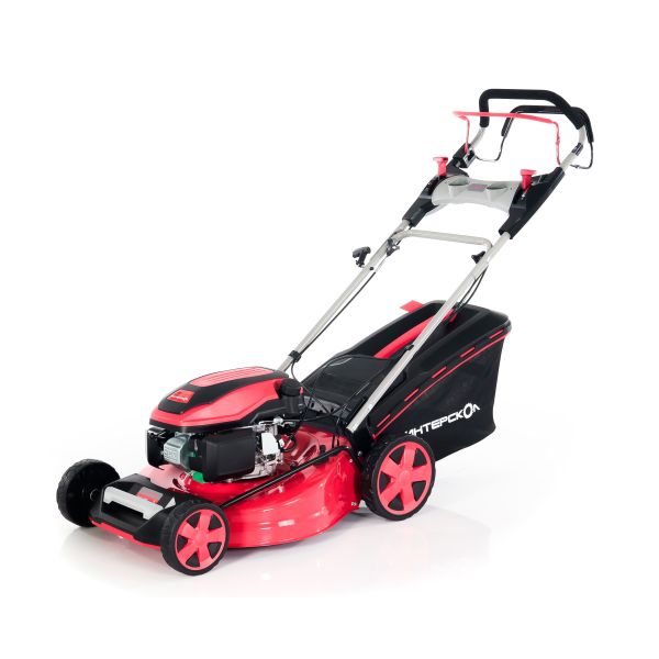 Бензиновая газонокосилка ИНТЕРСКОЛ ГБ-51/170ВБ, 3.94 л.с., 170 см³, 3000 об/мин, 60 л (930.0.0.70)