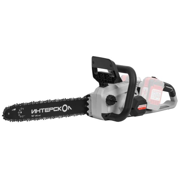 Аккумуляторная цепная пила ИНТЕРСКОЛ ПЦА-16/36В, 36 В, 40 см, с АКБ 2.5 Ач и ЗУ (825.0.0.70-B25C)