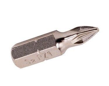 Бита ИНТЕРСКОЛ PZ1, 25 мм хвостовик 1/4", 6 шт. (25301.025)