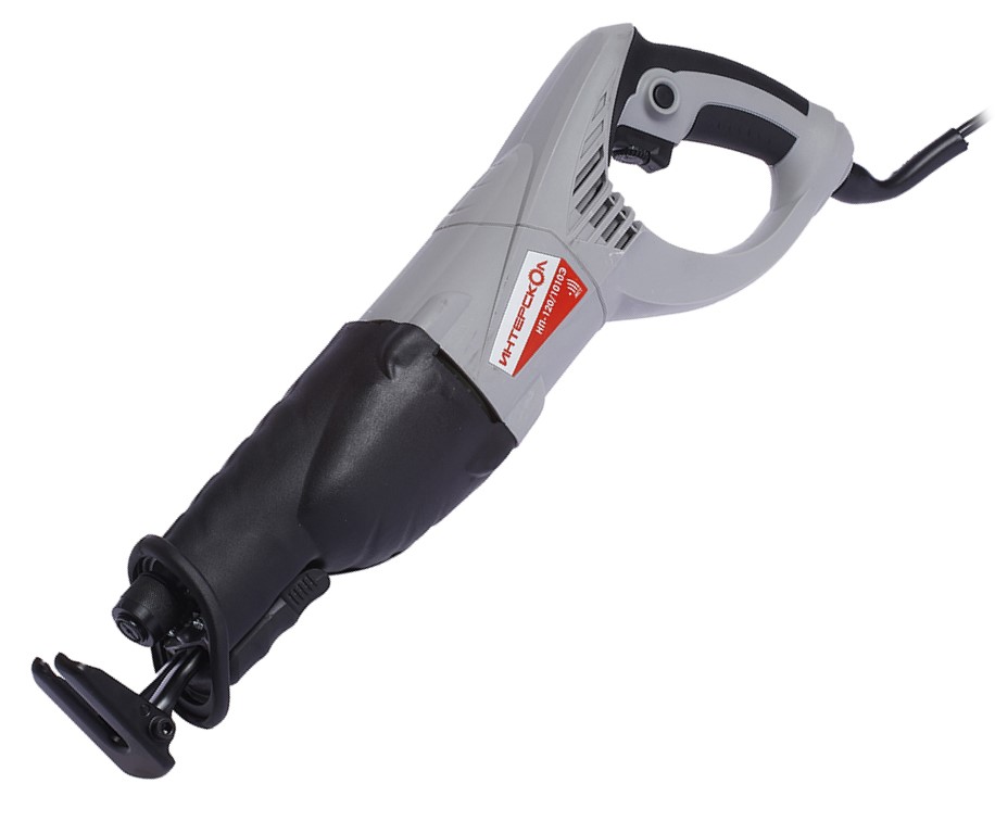 Сабельная пила ИНТЕРСКОЛ НП-120/1010Э, 1010 Вт, 2400 об/мин, 28 мм (137.1.0.00)