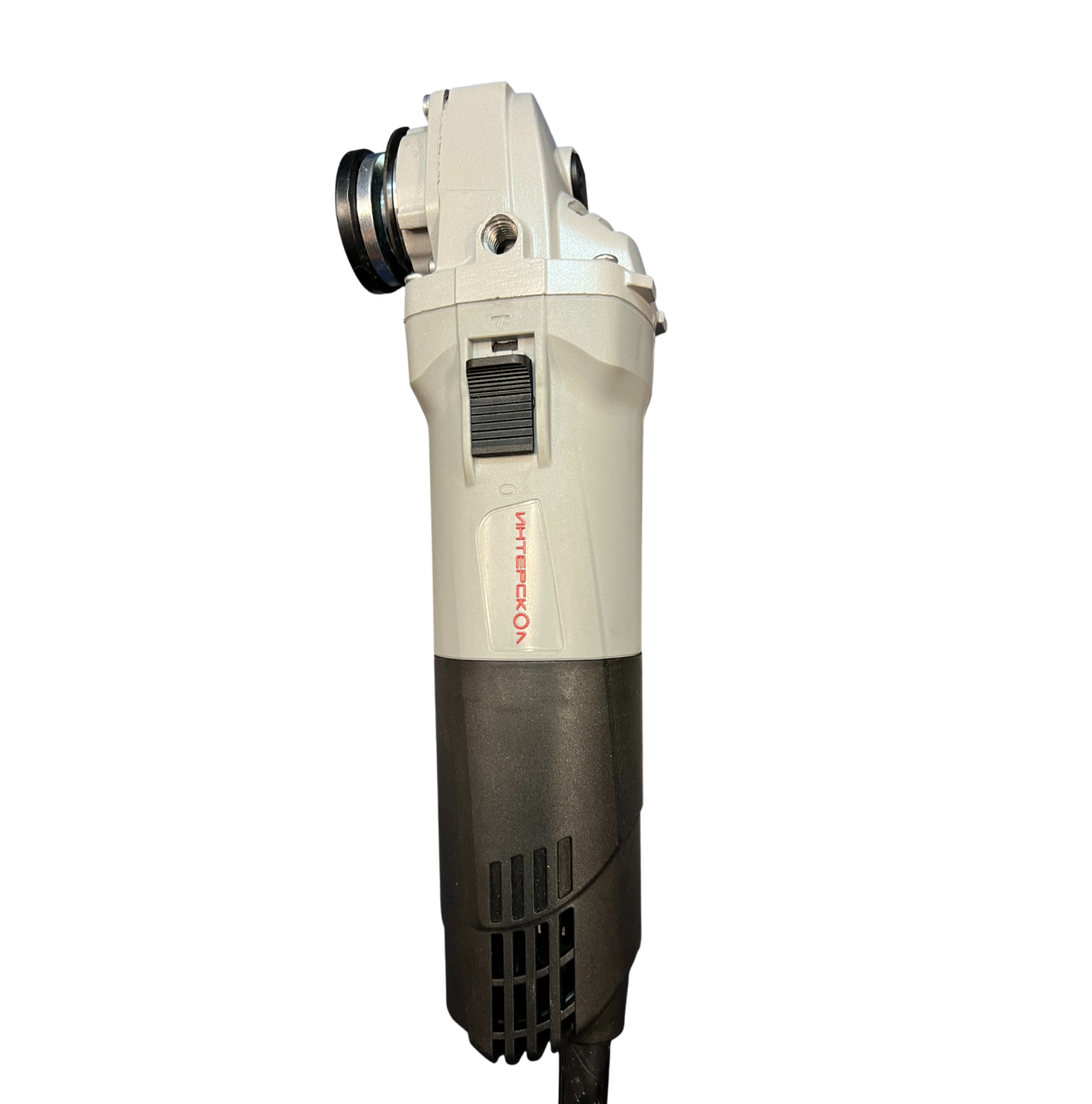 Угловая шлифмашина ИНТЕРСКОЛ УШМ-125/1000, 1010 Вт, 125 мм, 11000 об/мин, (УЦЕНЕННЫЙ ТОВАР) (343.0.0.60/U)