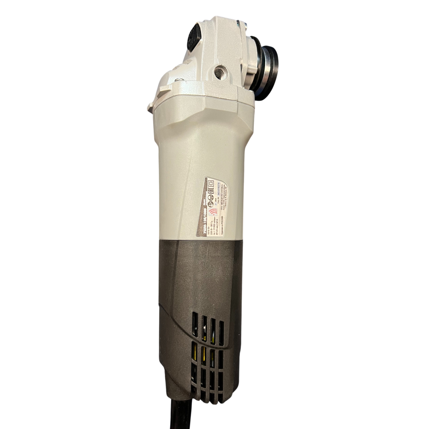 Угловая шлифмашина ИНТЕРСКОЛ УШМ-125/1000, 1010 Вт, 125 мм, 11000 об/мин, (УЦЕНЕННЫЙ ТОВАР) (343.0.0.60/U)