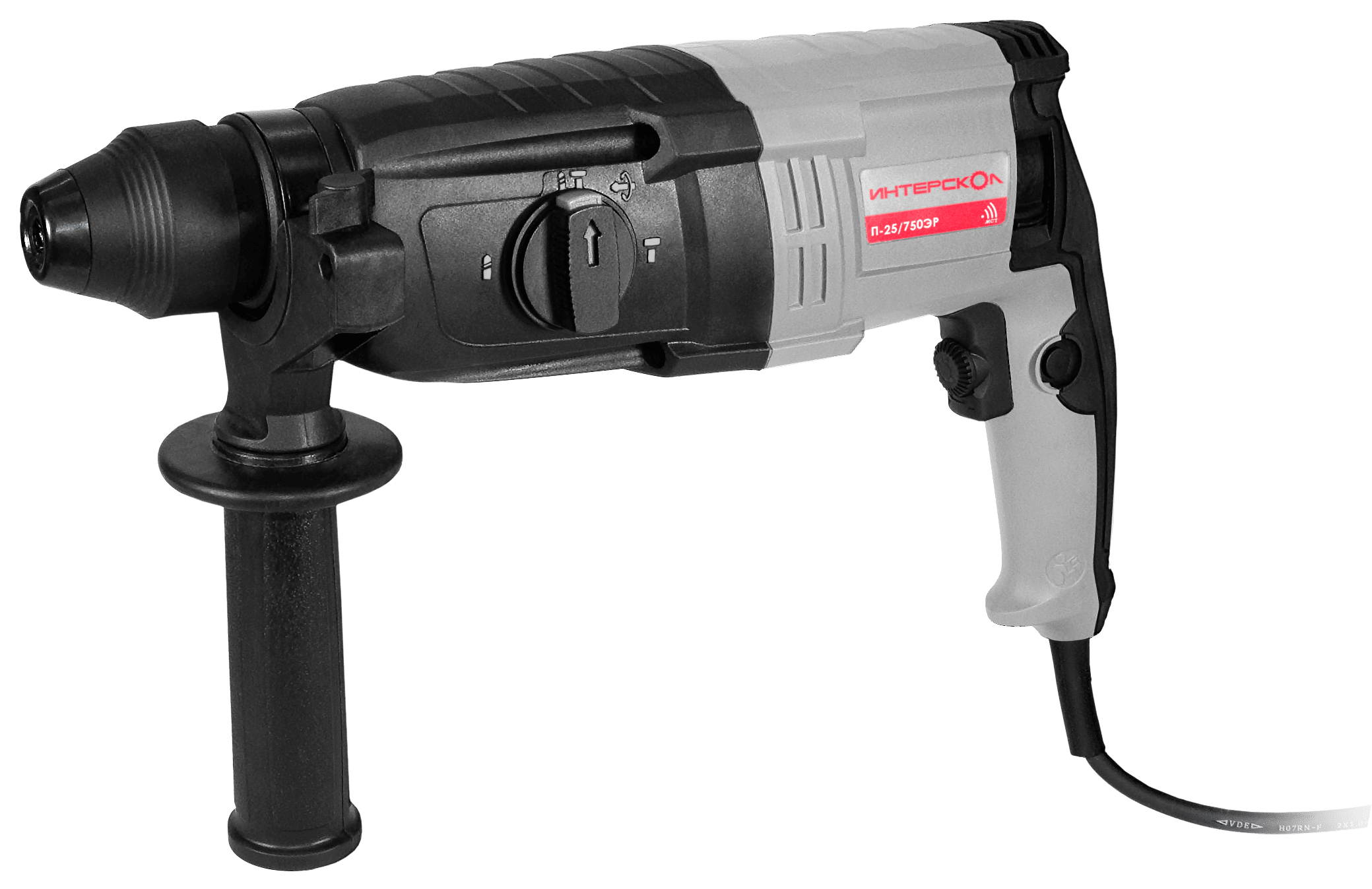 Перфоратор ИНТЕРСКОЛ П-25/750ЭР, 750 Вт, 2.6 Дж, 5500 уд/мин (733.1.0.70)