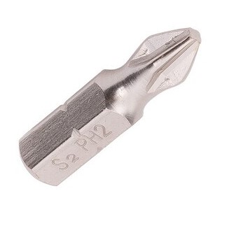 Бита ИНТЕРСКОЛ PH2, 25 мм хвостовик 1/4", 6 шт. (25202.025)