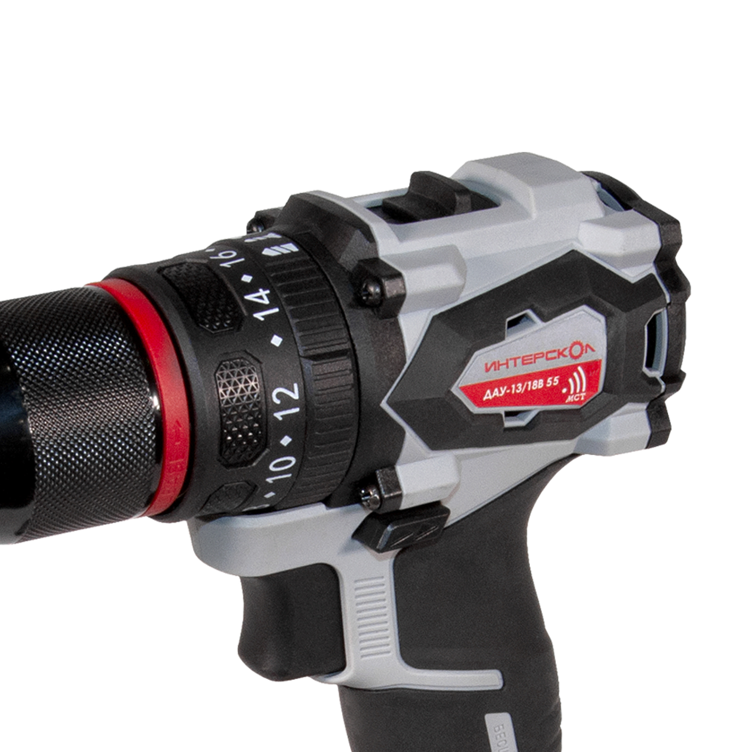 Дрель-шуруповерт ИНТЕРСКОЛ ДАУ-13/18В 55, 18 В, 1850 об/мин, 27750 уд/мин, с АКБ 2 Ач и ЗУ (953.0.0.70-B2C)