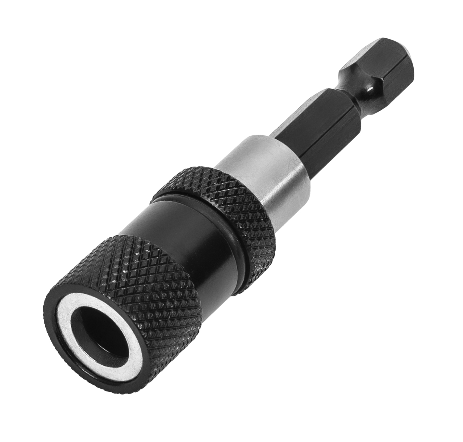 Держатель для бит отжимной ИНТЕРСКОЛ PH2, магнитный, длина 60 мм, хвостовик 1/4"