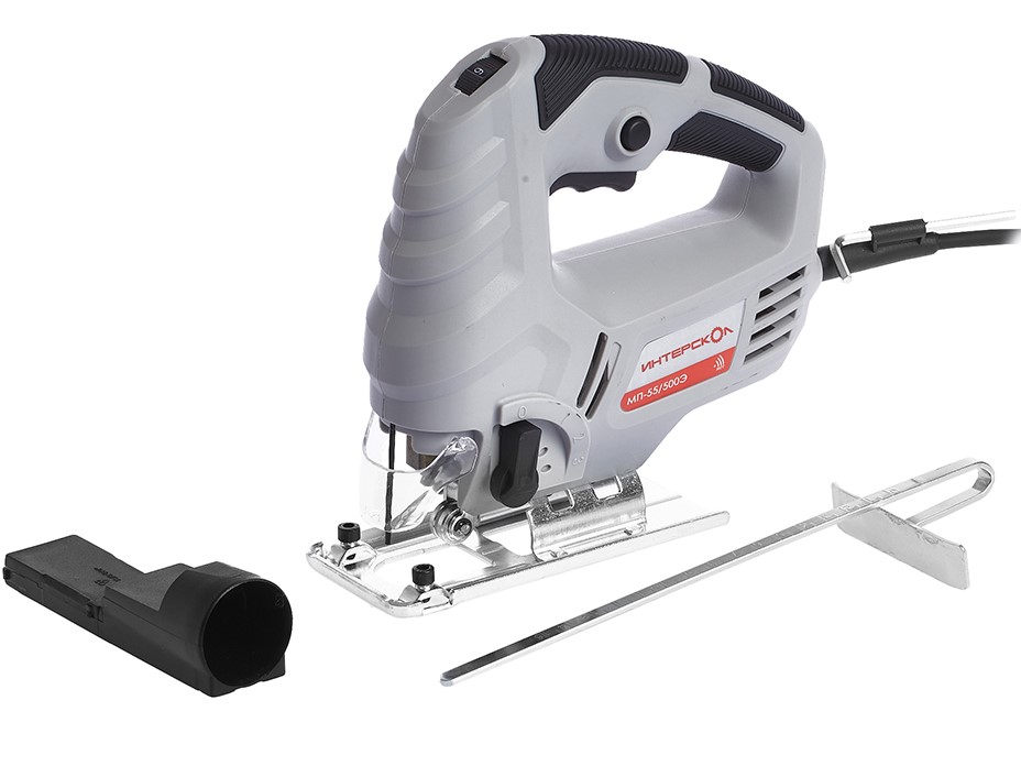 Лобзик ИНТЕРСКОЛ МП-55/500Э, 500 Вт, 3000 ход/мин, 55 мм (386.1.1.00)