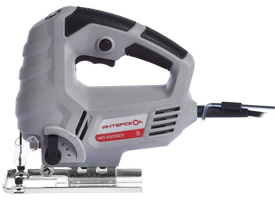 Лобзик ИНТЕРСКОЛ МП-55/500Э, 500 Вт, 3000 ход/мин, 55 мм (386.1.1.00)