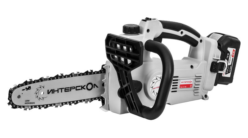Аккумуляторная цепная пила ИНТЕРСКОЛ ПЦА-10/18В, 18 В, 25.4 см, 10 м/с, без АКБ и ЗУ (696.1.0.70)