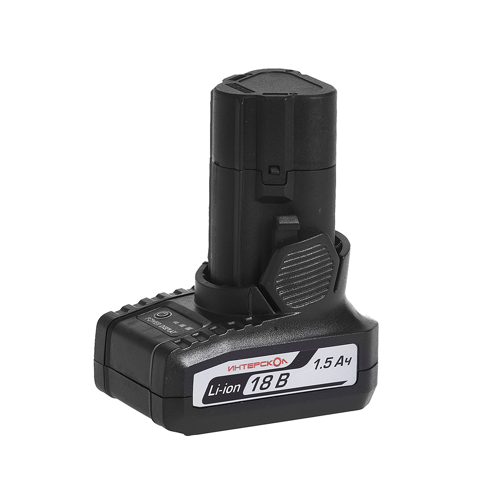 Аккумуляторный туннельный блок ИНТЕРСКОЛ БА-1,5/18, Li-Ion, 18 В, 1.5 Ач, 1 шт. (2400.016)
