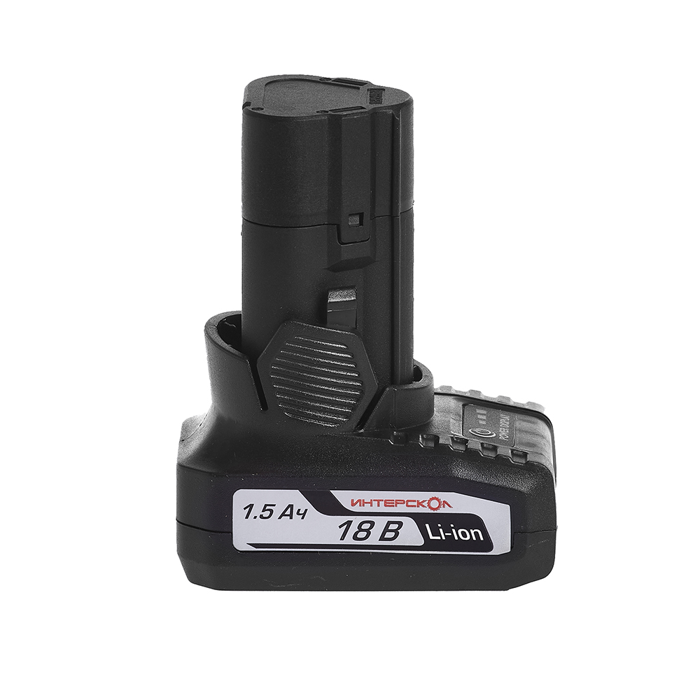 Аккумуляторный туннельный блок ИНТЕРСКОЛ БА-1,5/18, Li-Ion, 18 В, 1.5 Ач, 1 шт. (2400.016)